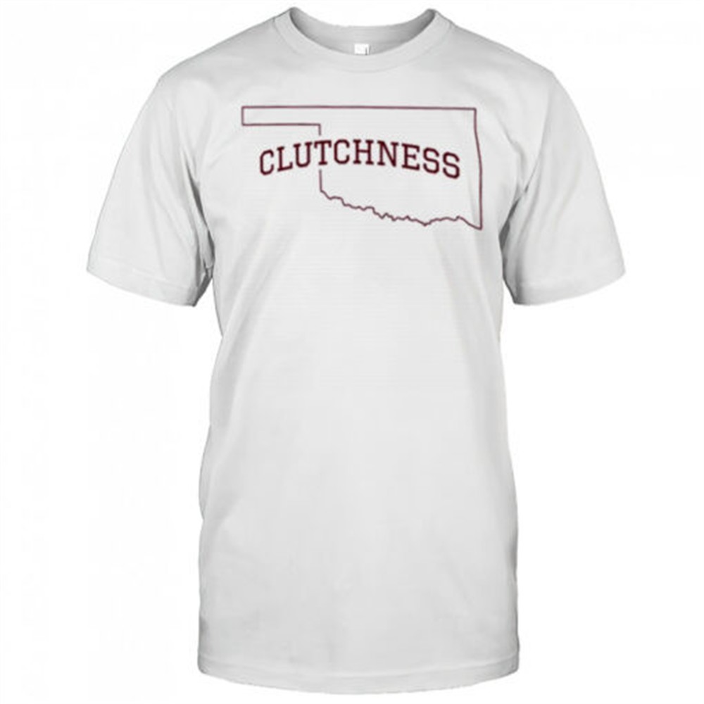 oklahoma-softball-clutchness-t-shirt-z45cypv4 Oklahoma Softball Clutchness T-Shirt