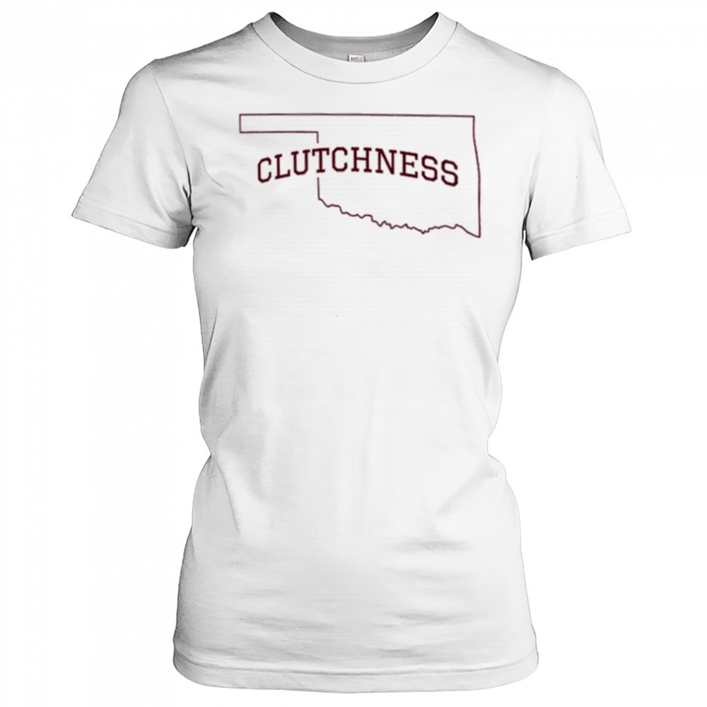 oklahoma-softball-clutchness-t-shirt-z45cypv4 Oklahoma Softball Clutchness T-Shirt