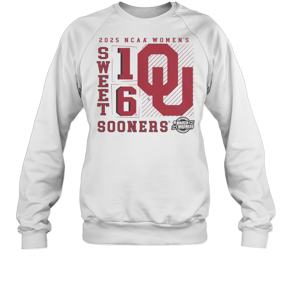 Oklahoma Sooners NCAA Womens Basketball Tournament March Madness Sweet 16 Elite 8 No Look Pass 2025 T-shirt