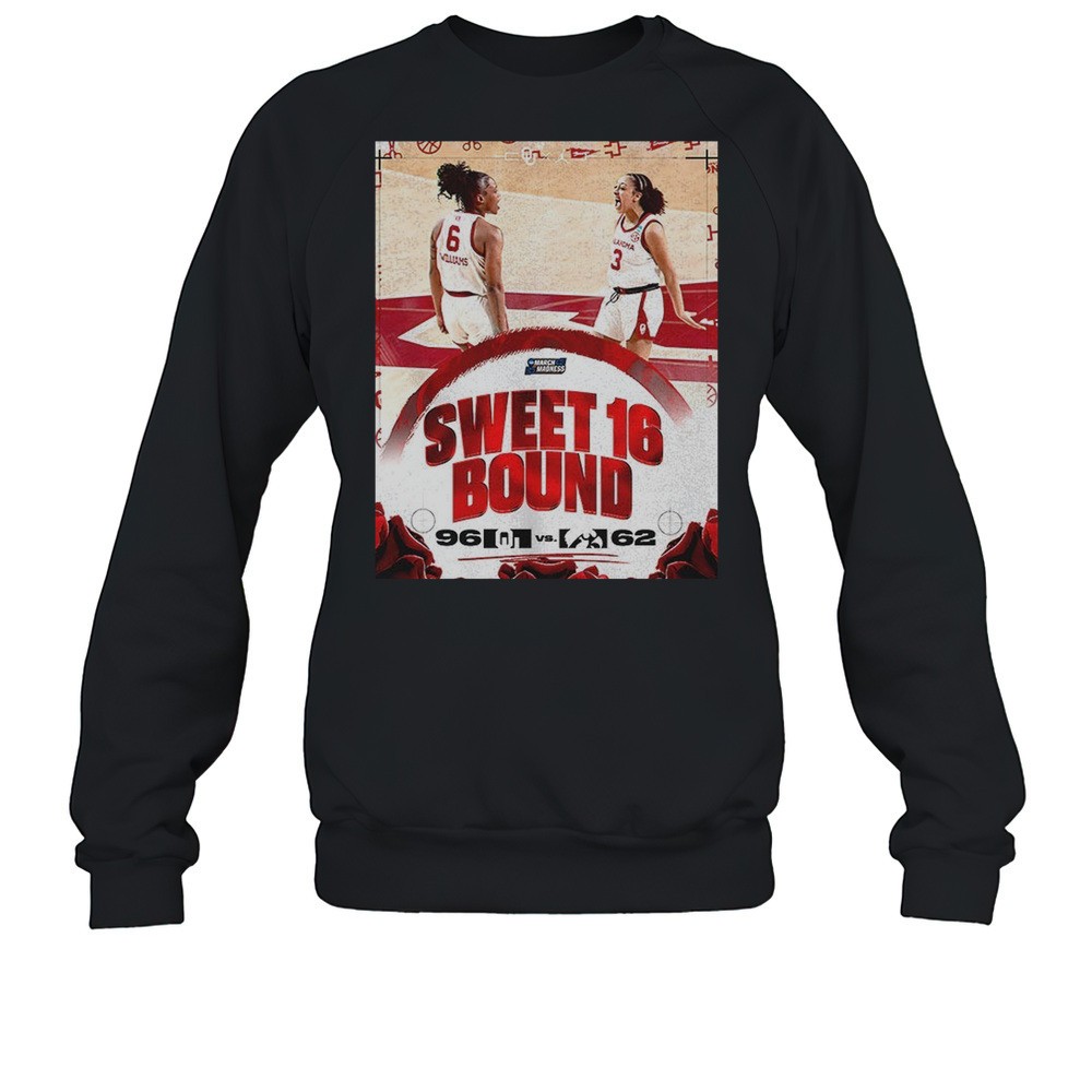 Oklahoma Sooners Womens Basketball Sweet 16 Victory Shirt