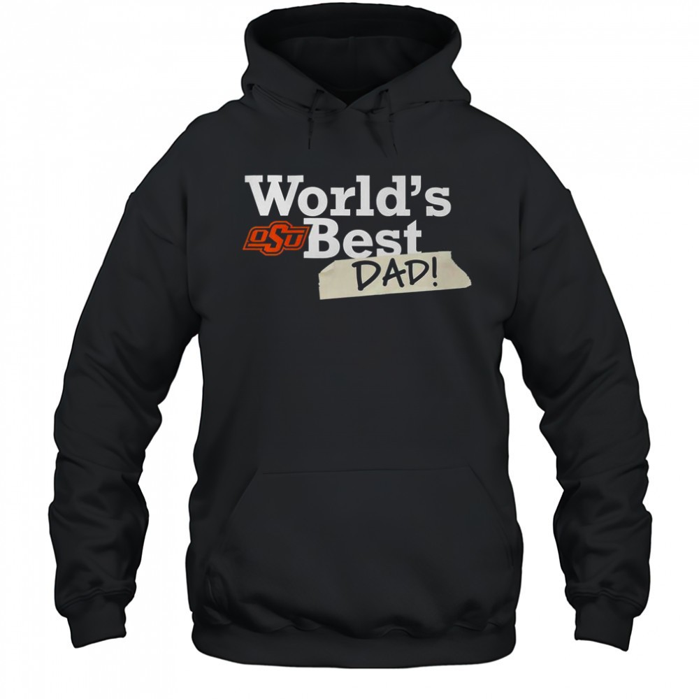 Oklahoma State Cowboys Worlds Best Dad T-Shirt