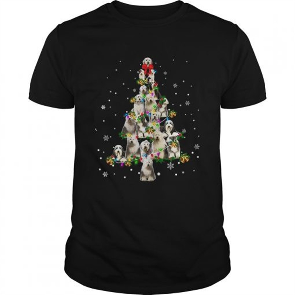 old-english-sheepdog-christmas-tree-tshirt-td3bzw08 Old English Sheepdog Christmas Tree TShirt