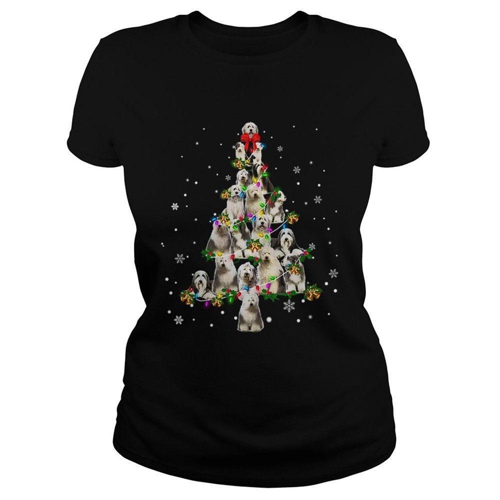 old-english-sheepdog-christmas-tree-tshirt-td3bzw08 Old English Sheepdog Christmas Tree TShirt