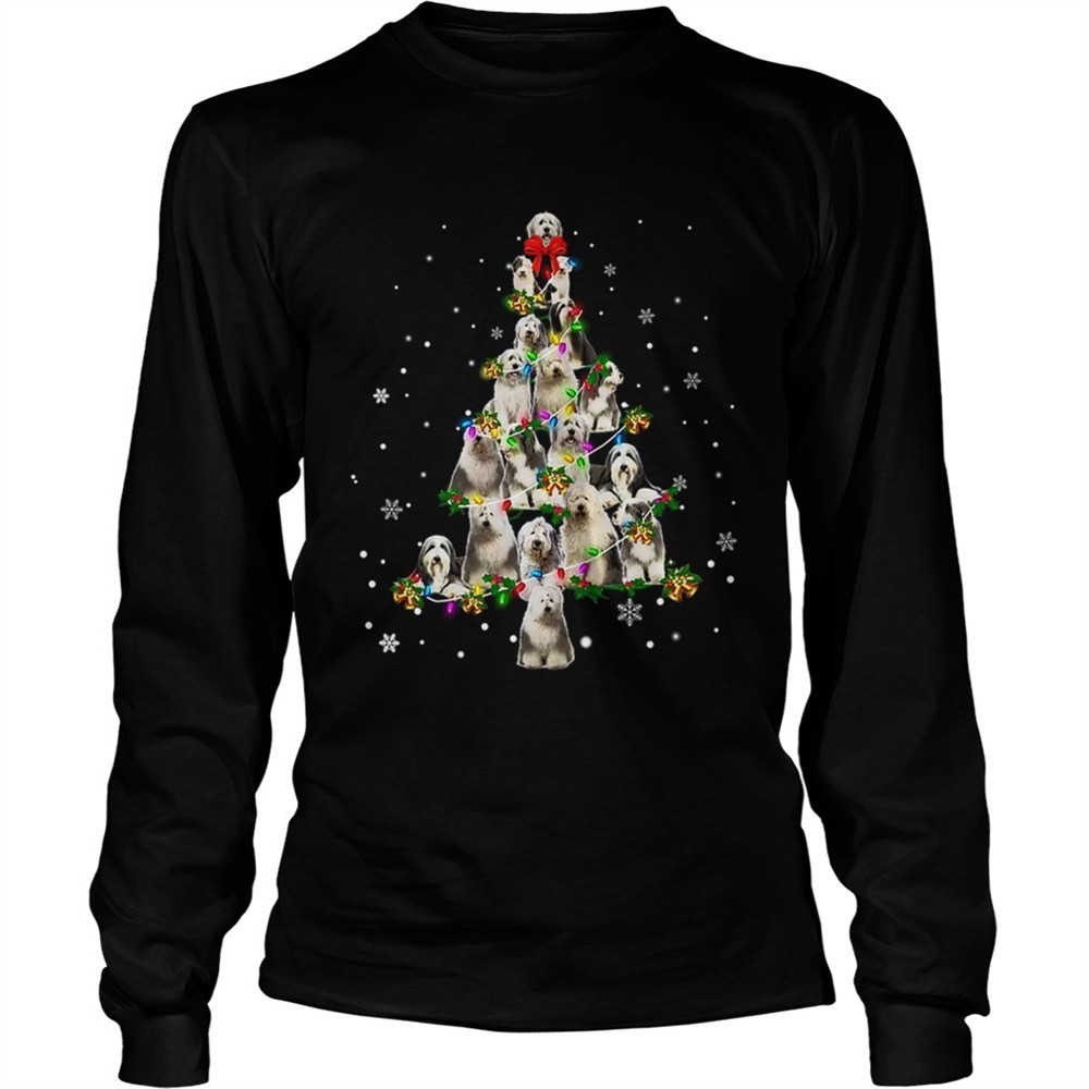 old-english-sheepdog-christmas-tree-tshirt-td3bzw08 Old English Sheepdog Christmas Tree TShirt