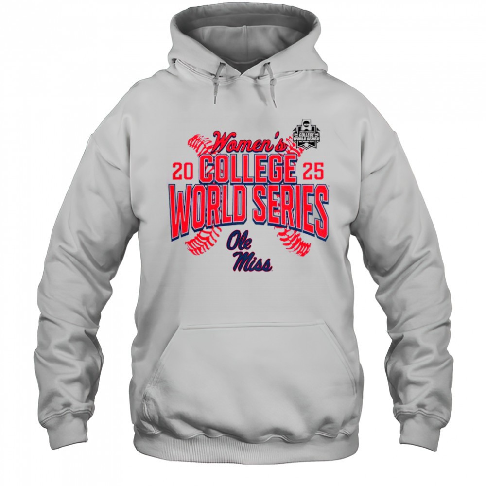 Ole Miss Rebels 2025 NCAA Softball Womens College World Series T-Shirt