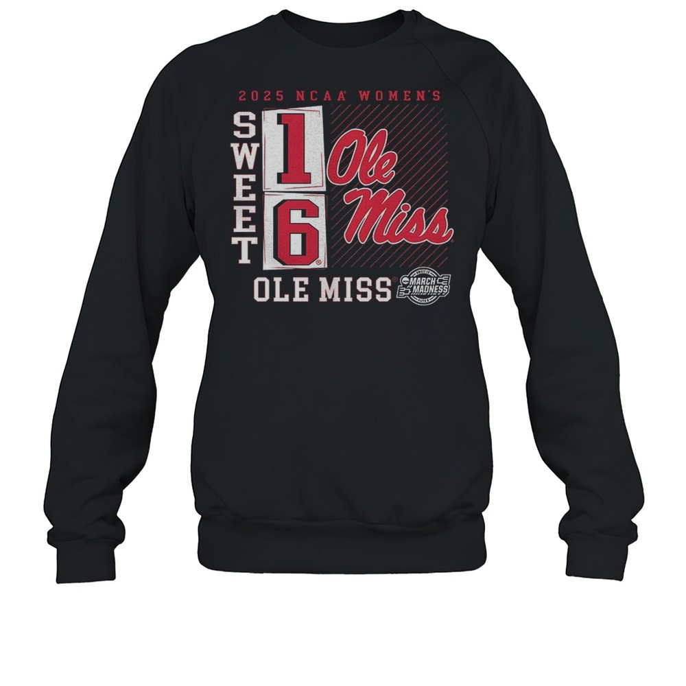 Ole Miss Rebels 2025 NCAA Womens Basketball Tournament March Madness Sweet 16 No Look Pass Shirt