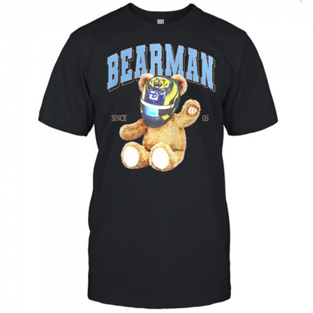Oliver Bearman F1 Teddy bear helmet shirt