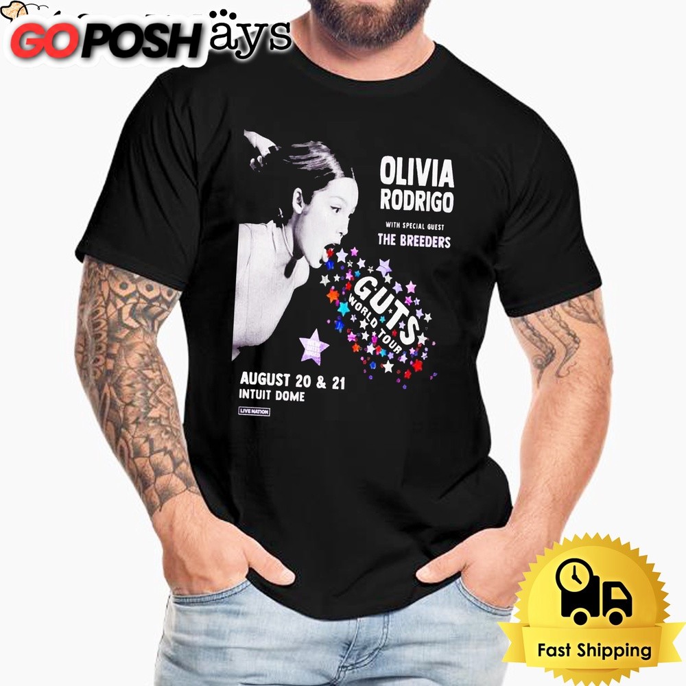 Olivia Rodrigo Aug 2024 Intuit Dome Inglewood CA Unisex T-Shirt