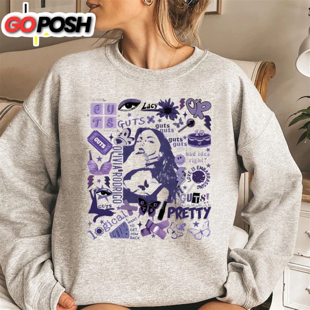 Olivia Rodrigo Guts Sweatshirt, Olivia Rodrigo Merch, Guts Tour 2025 Shirt