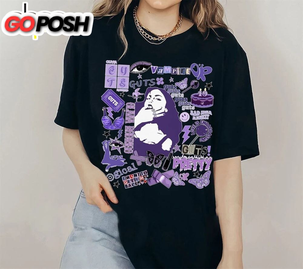 Olivia Rodrigo Guts T-Shirt Sweatshirt, Guts Tour 2025 Shirt