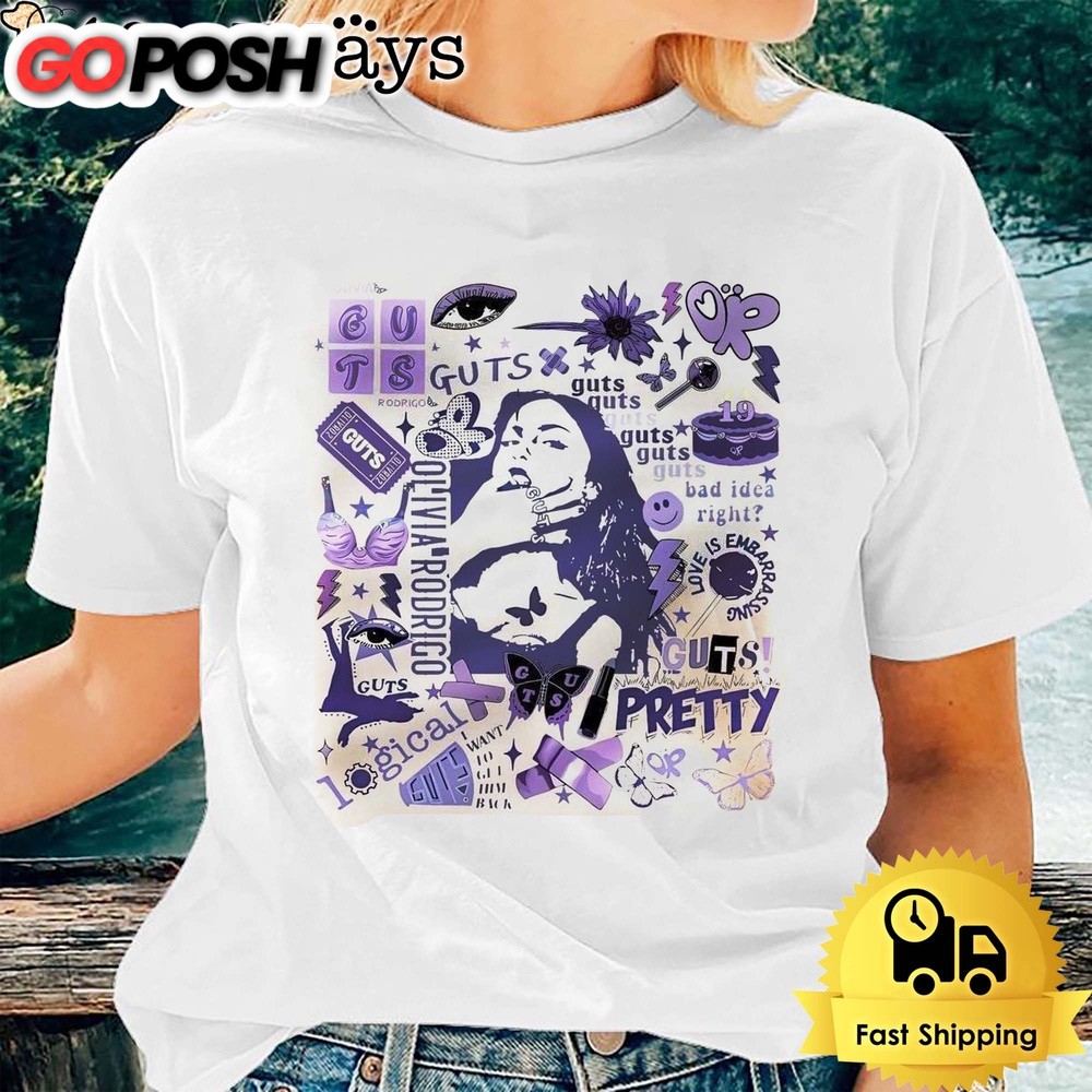 Olivia Rodrigo Guts World Tour 2024 Unisex T-Shirt