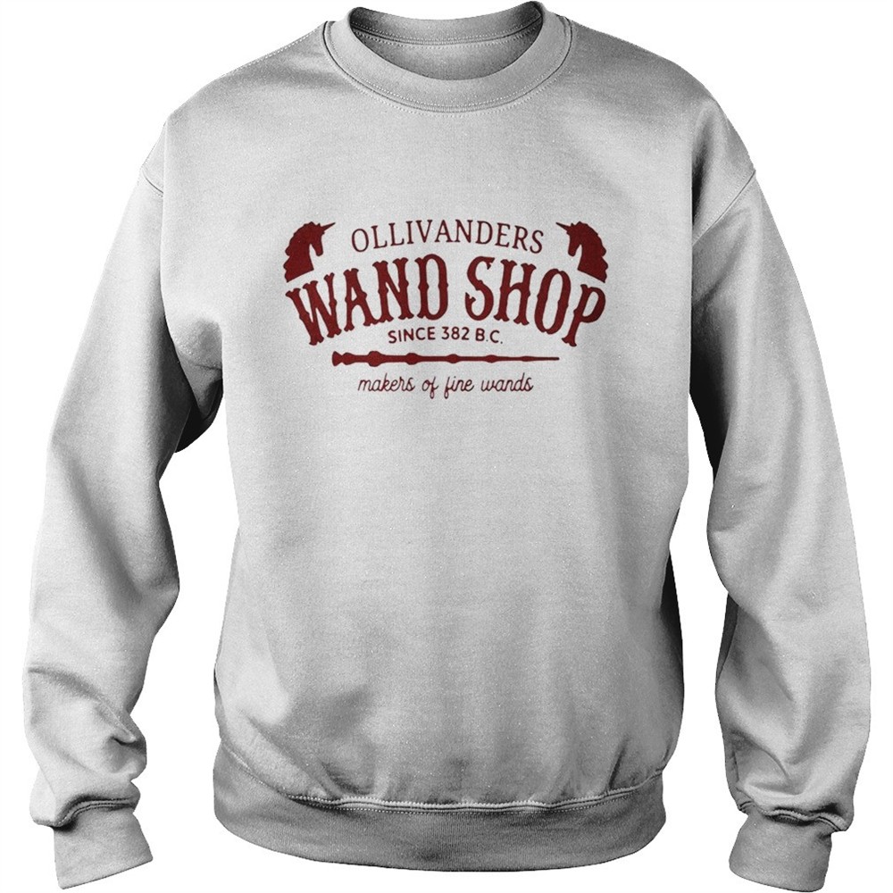 Ollivanders wand shop sign 382 BC makers of fine wands shirt