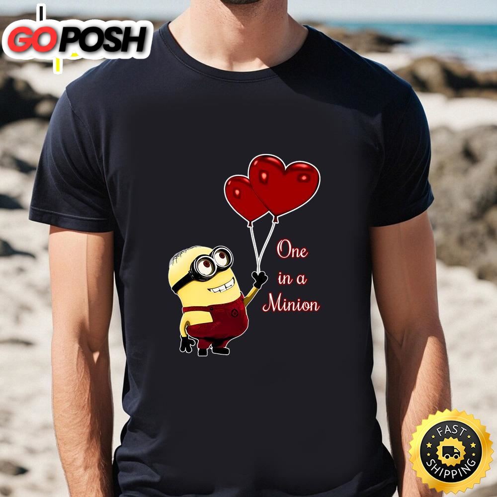 One In A Minion Valentines Days T-shirts