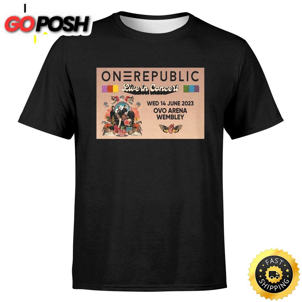 Onerepublic Announce London Wembley Arena Date For 2025 T-shirt