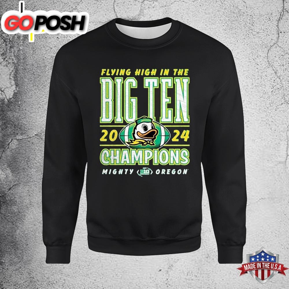 Oregon Ducks 2024 Big Ten Football Conference Champions Sweatshirt