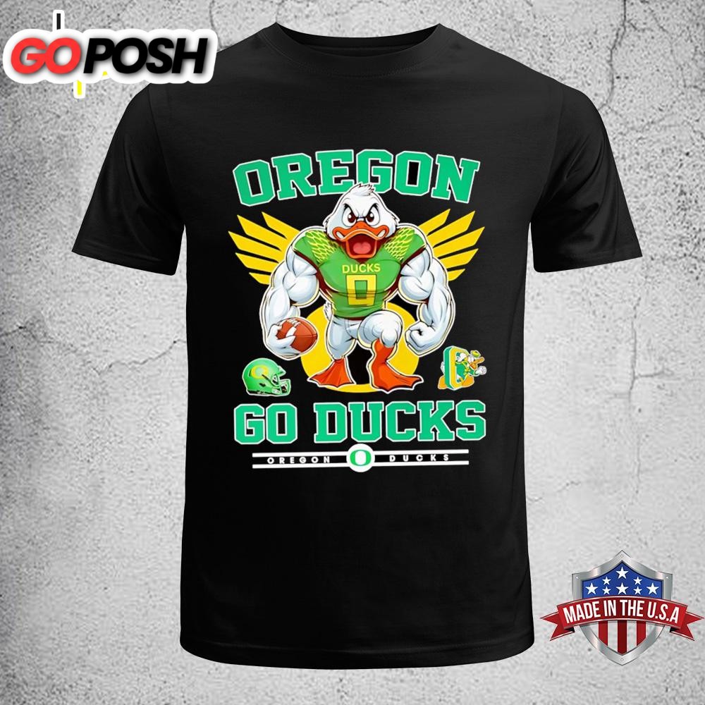 Oregon Ducks go Ducks mascot Scream Unisex T-Shirt