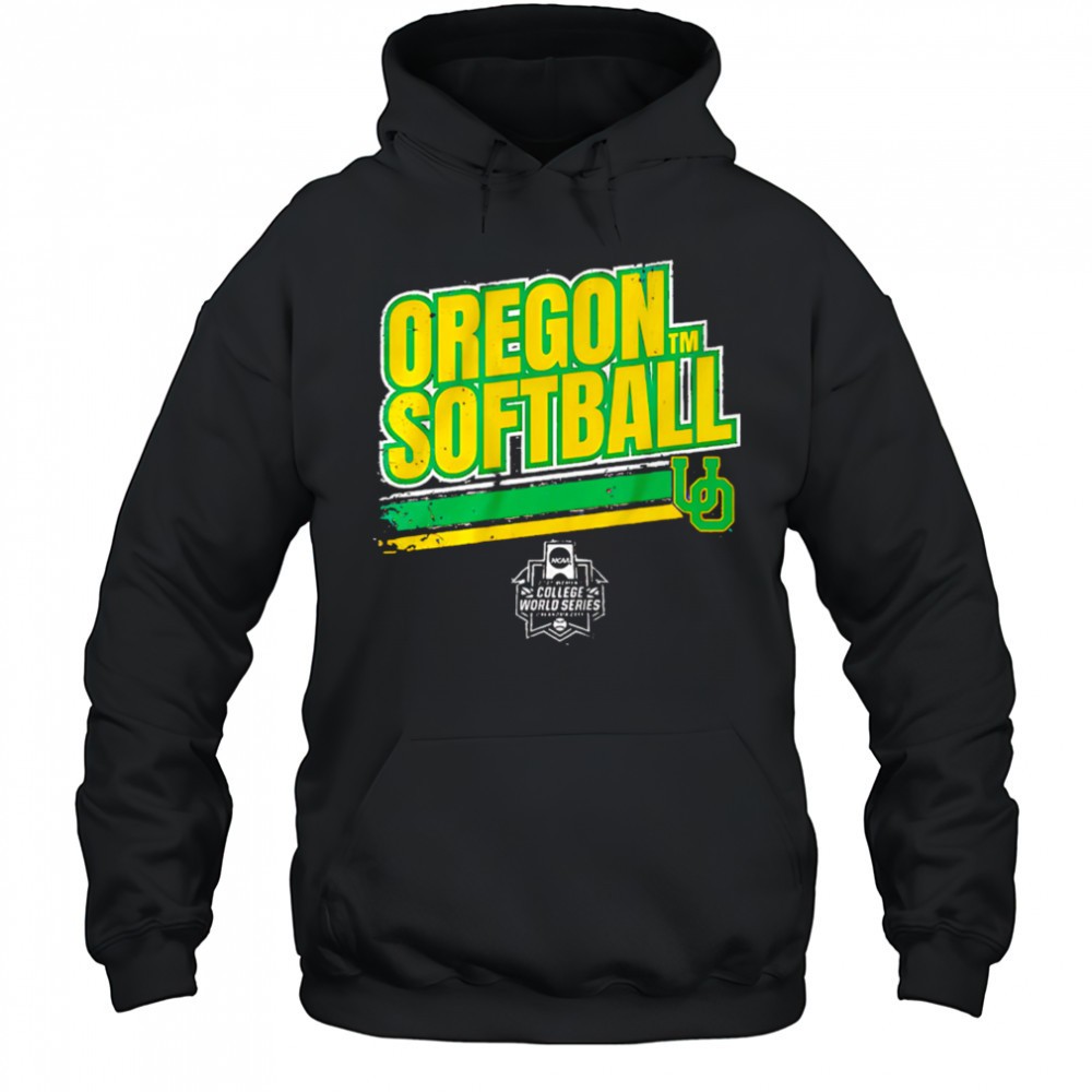Oregon Softball Womens College World Series Stripe shirt