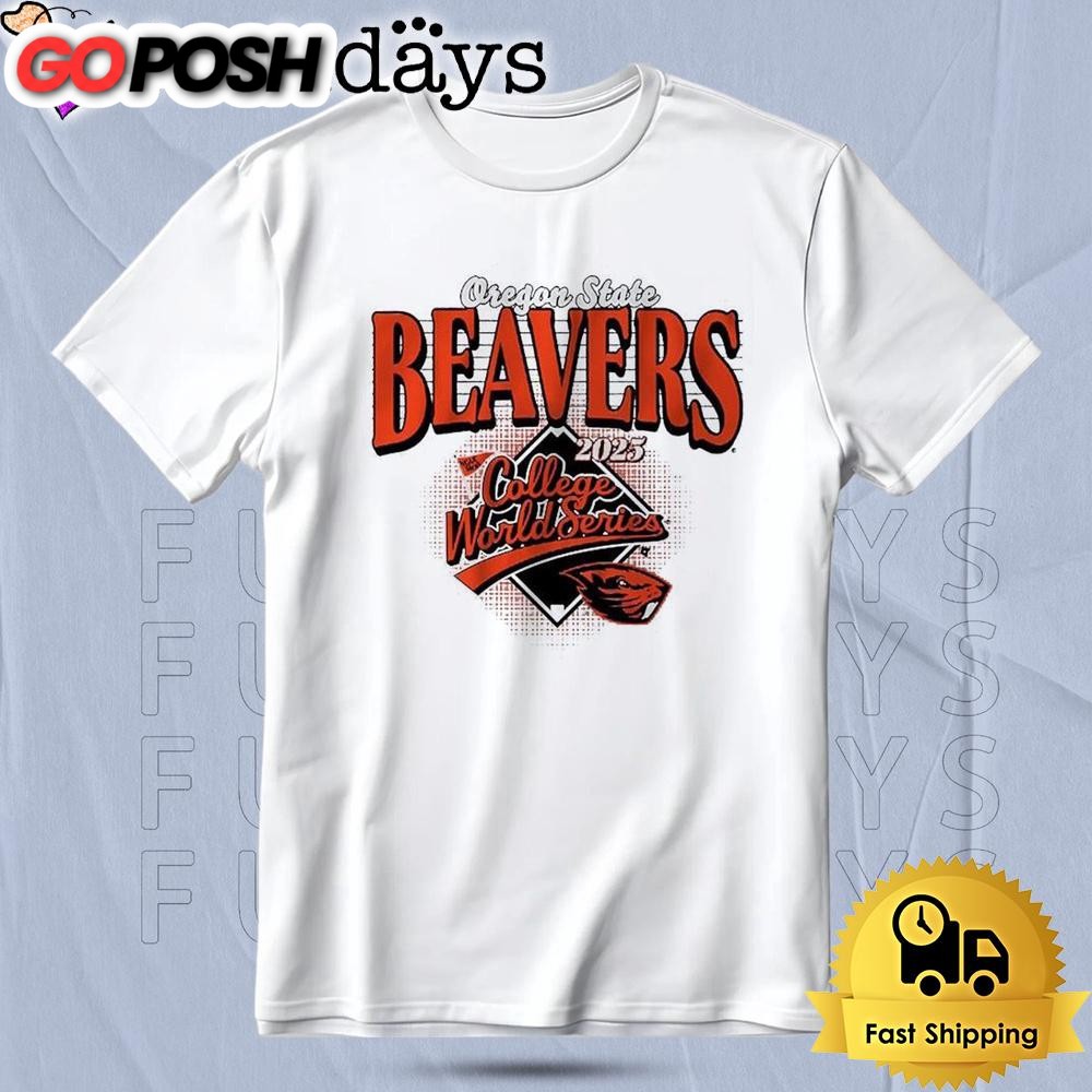 Oregon State Baseball 2025 College World Series T Shirt