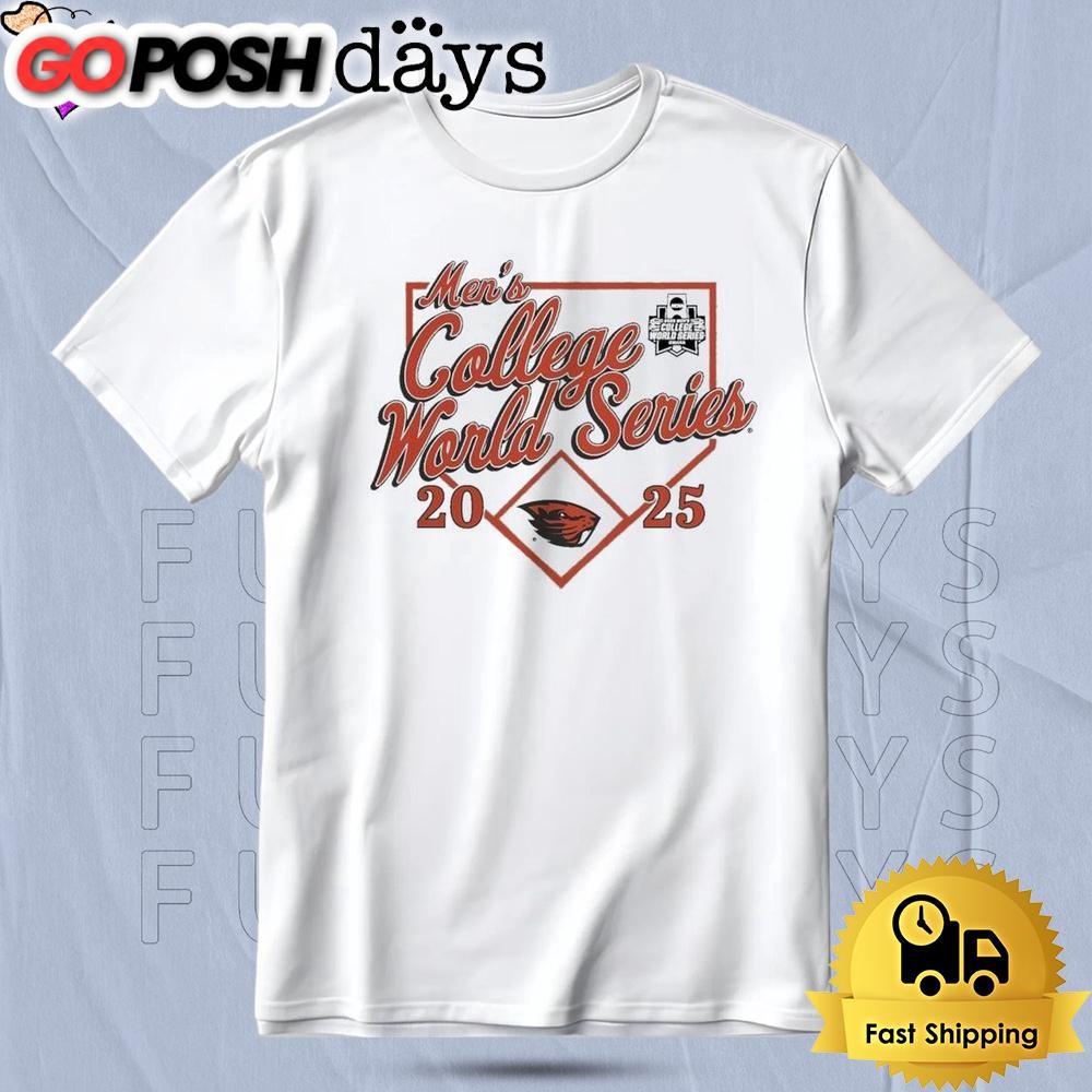 Oregon State Beavers 2025 NCAA Baseball Men’s College World Series Bullpen Ace T Shirt