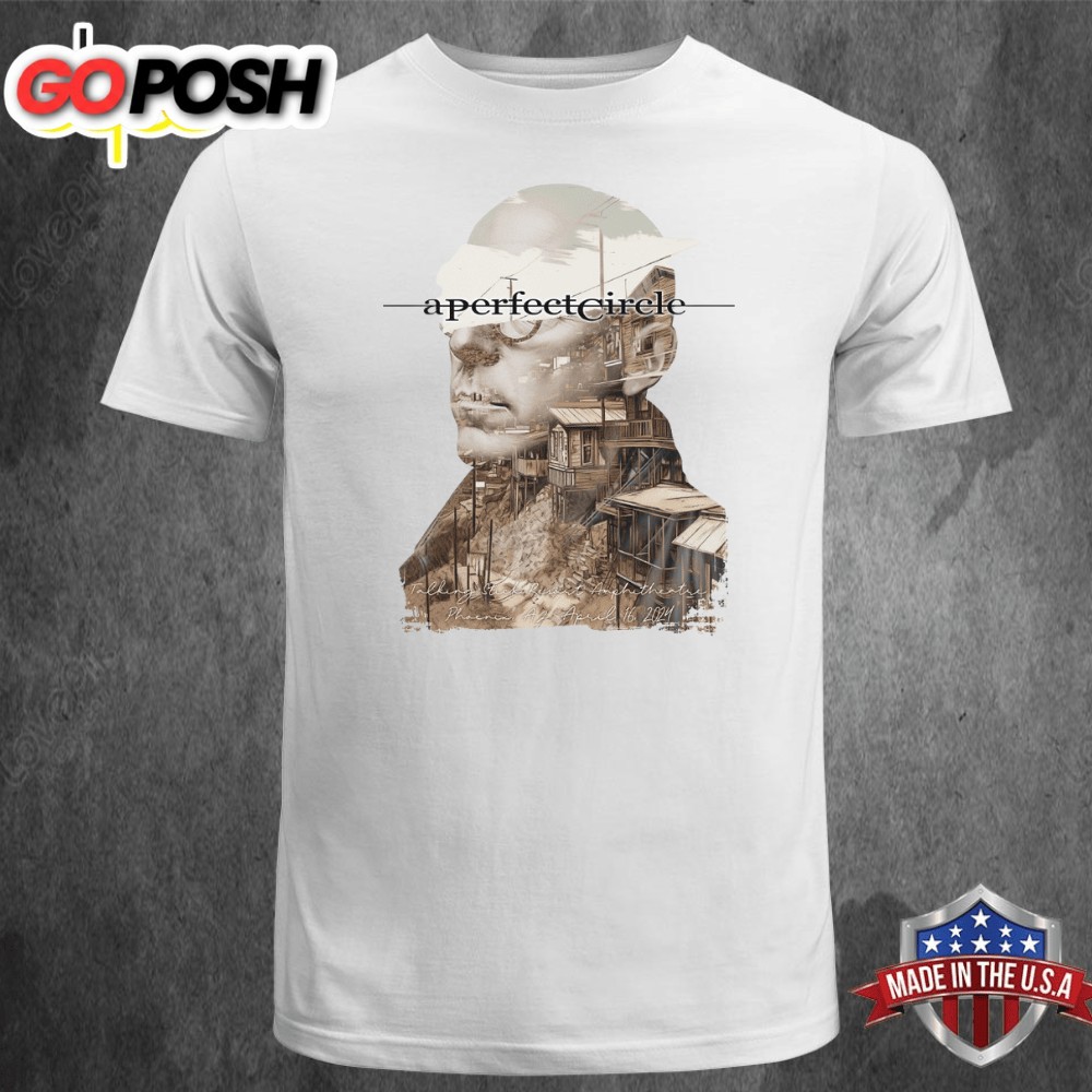 Original A Perfect Circle Talking Stick Resort Amphitheatre, Phoenix, Az April 16, 2025 T-shirt