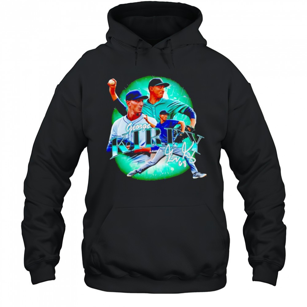 Original George Kirby Pitcher Baseball Players Action Signature shirt