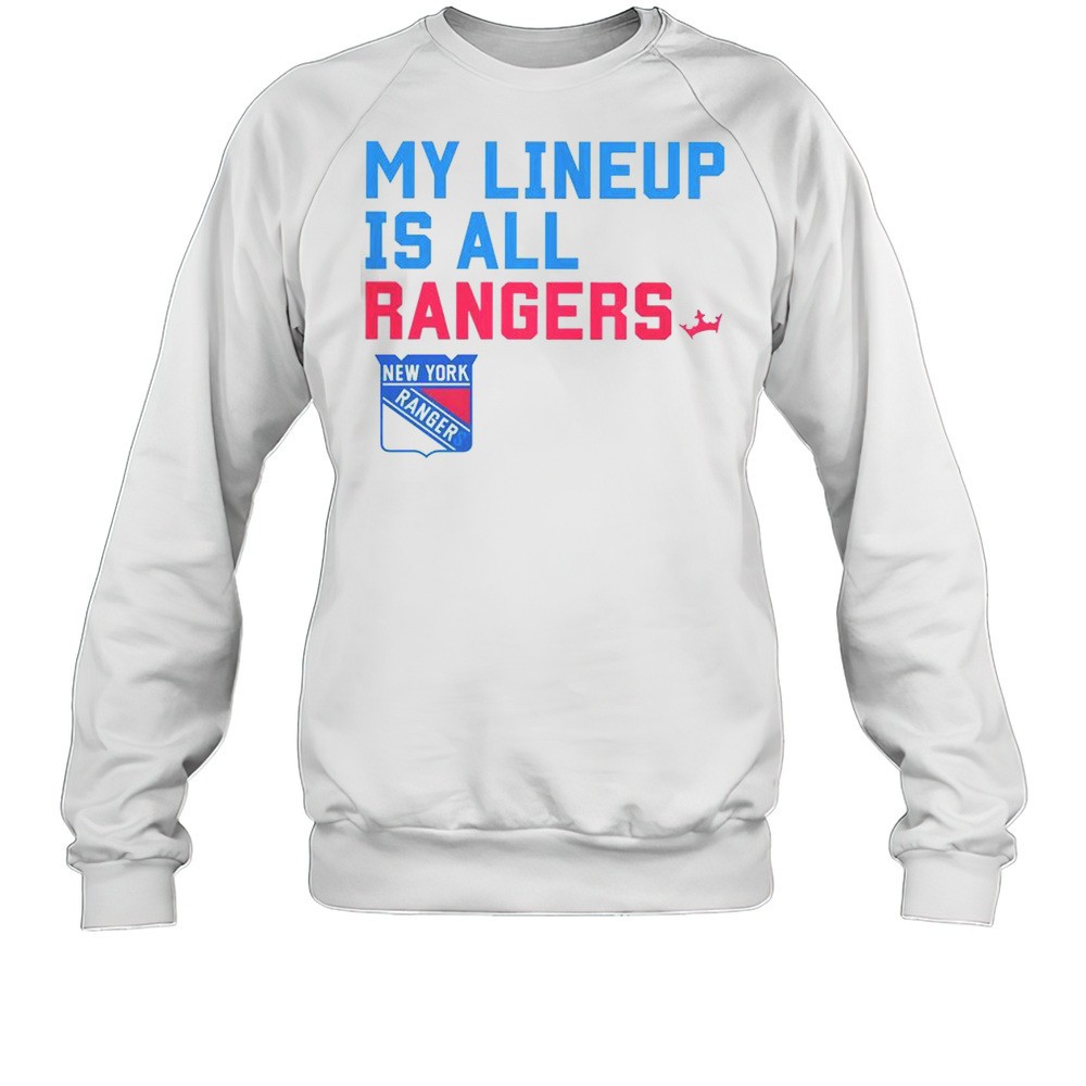 Original New York Rangers My Lineup T-Shirt