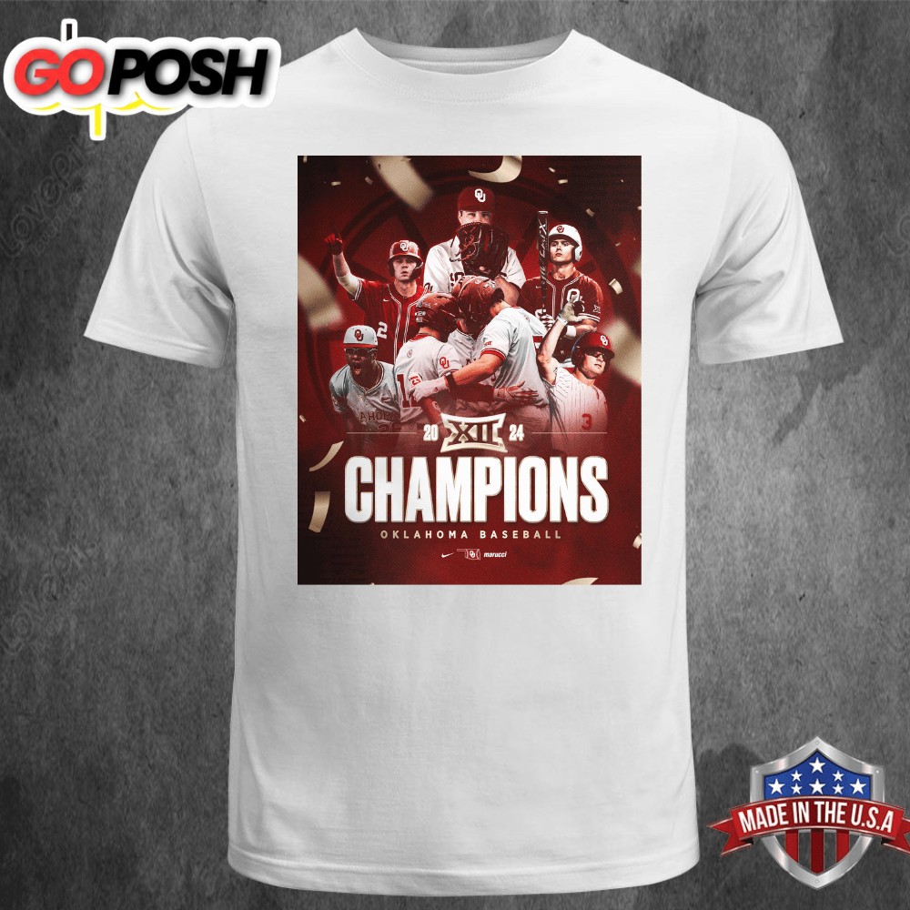 Original Oklahoma Sooners 2025 Big 12 Softball Conference Tournament Champions Shirt Unisex