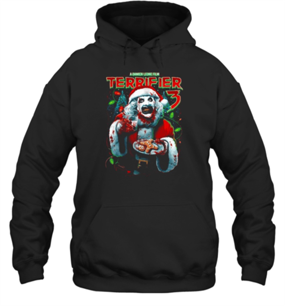 Original Terrifier 3 Christmas With Milk And Carnage T-Shirt