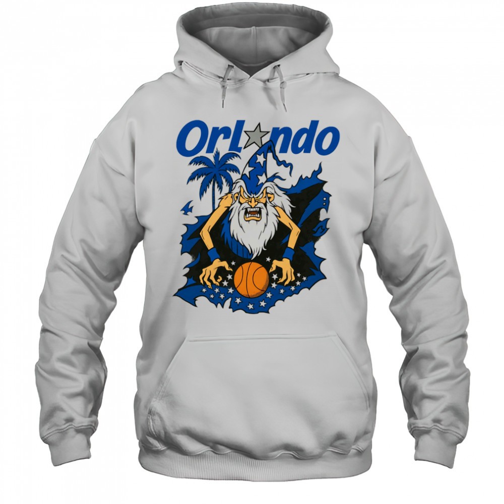 Orlando Magic grumpy wizard basketball shirt