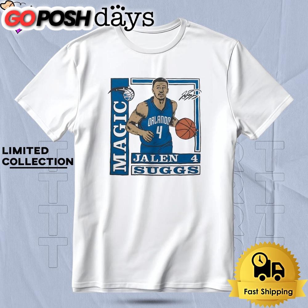Orlando Magic Jalen Suggs Caricature Signature T Shirt