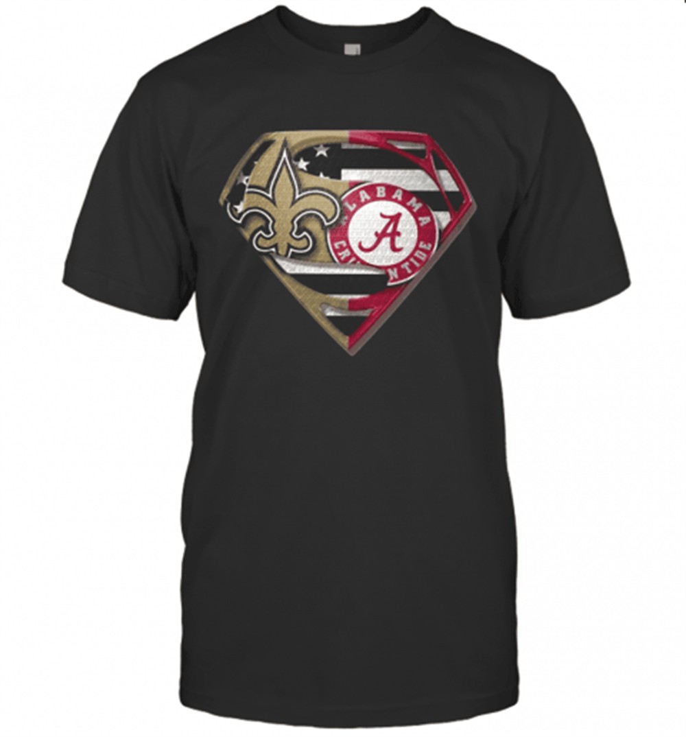 orleans-saints-and-alabama-crimson-superman-t-shirt-9eshnrcz Orleans Saints And Alabama Crimson Superman T-Shirt