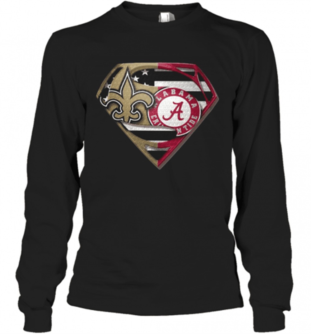 orleans-saints-and-alabama-crimson-superman-t-shirt-9eshnrcz Orleans Saints And Alabama Crimson Superman T-Shirt