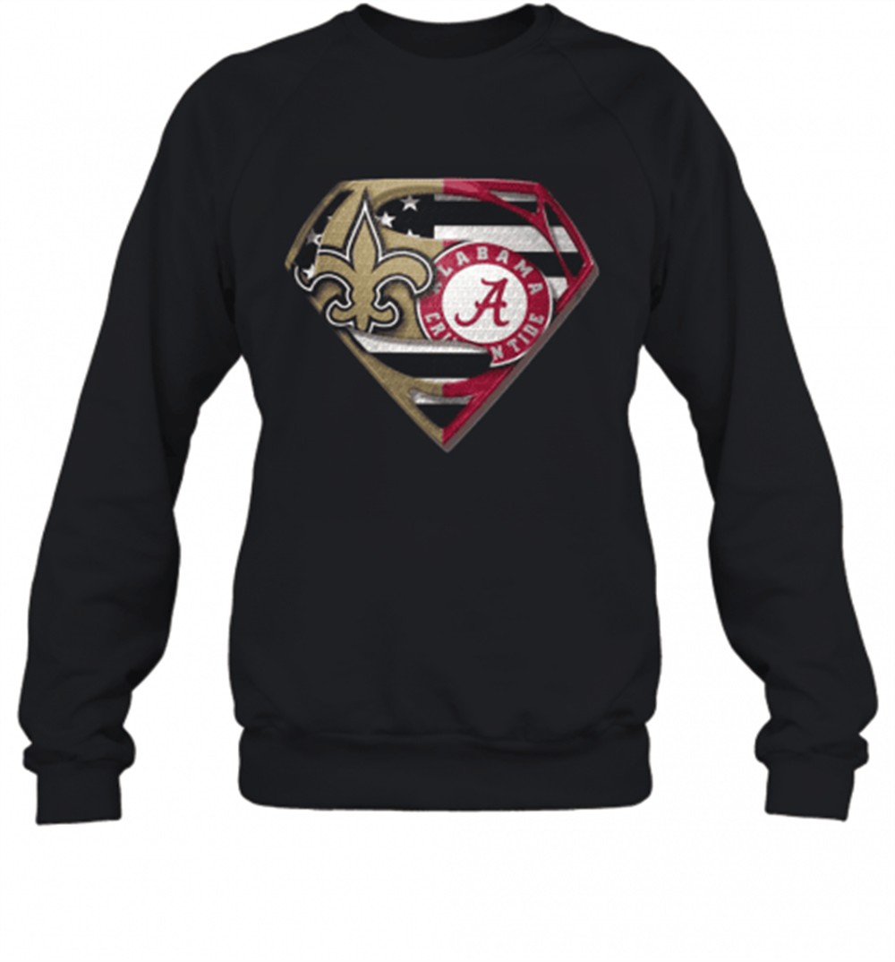 orleans-saints-and-alabama-crimson-superman-t-shirt-9eshnrcz Orleans Saints And Alabama Crimson Superman T-Shirt