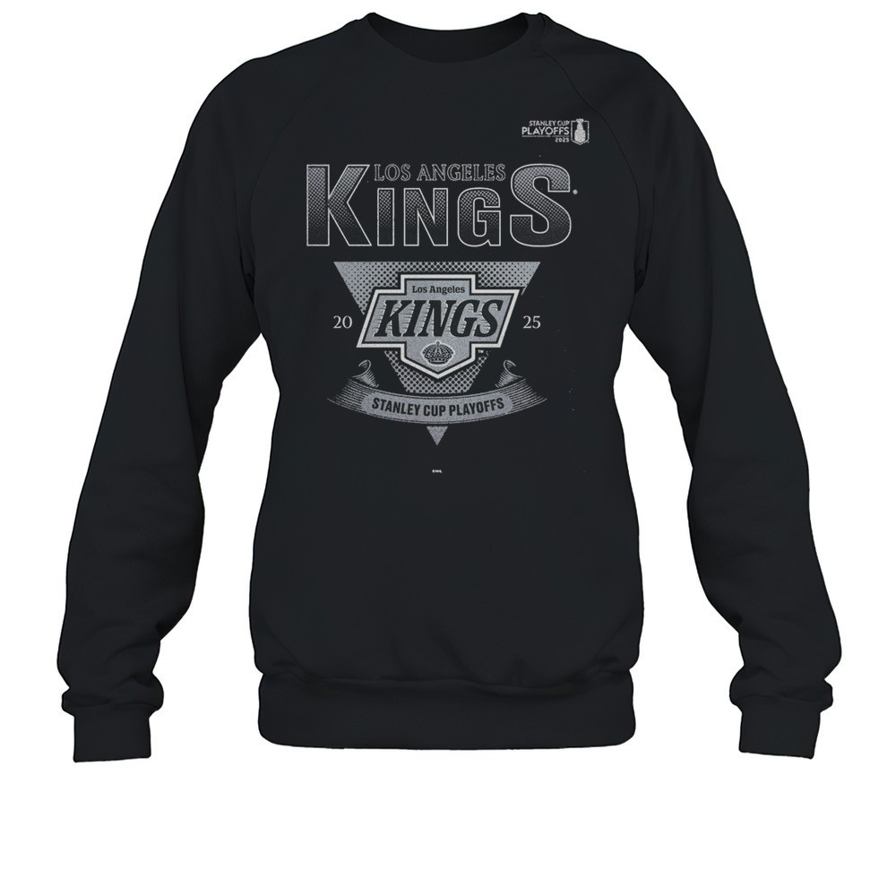 Os Angeles Kings 2025 Stanley Cup Playoffs Crossbar Tri-Blend Shirt