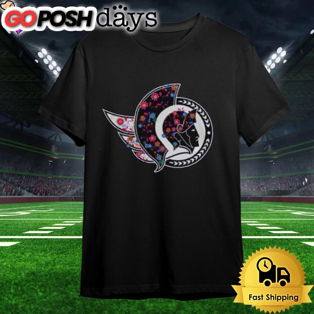 Ottawa Senators Dia De Los Muertos T Shirt