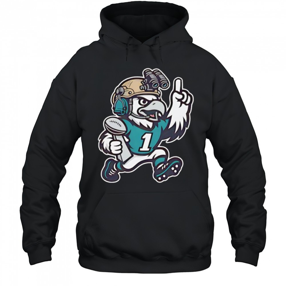 OTX Eagles football mascot shirt