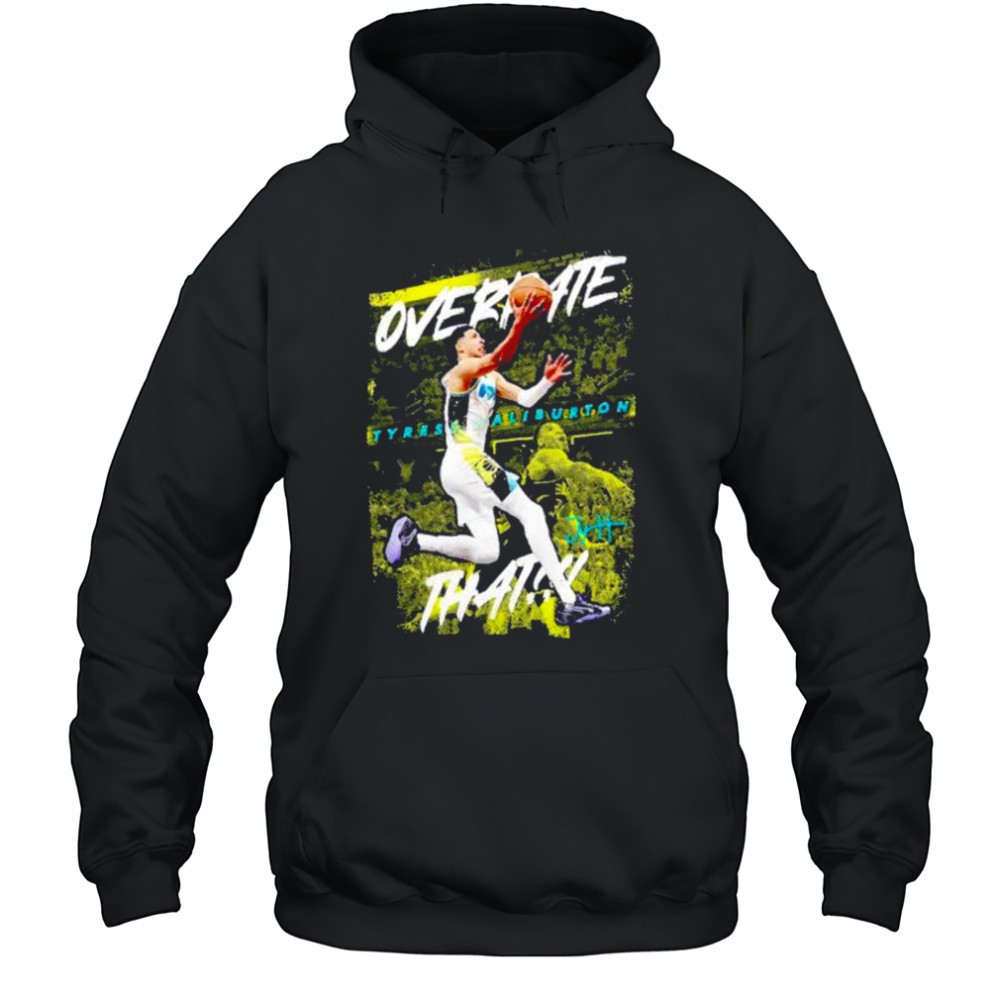 Overrate that Tyrese Haliburton Indiana Pacers signature shirt