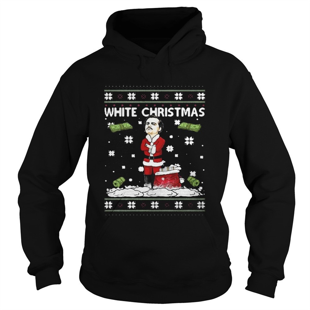 Pablo Escobar White Christmas Sweat Shirt