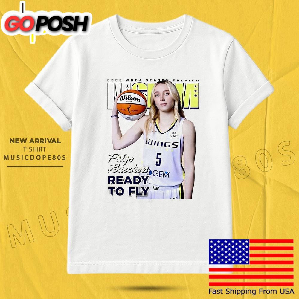 Paige Bueckers Dallas Wings Slam Ready To Fly T Shirt