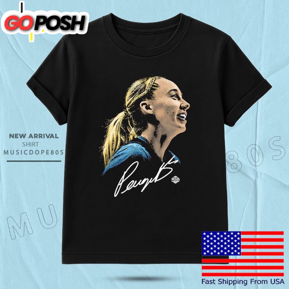 Paige Bueckers Wnba Portrait Signature T Shirt