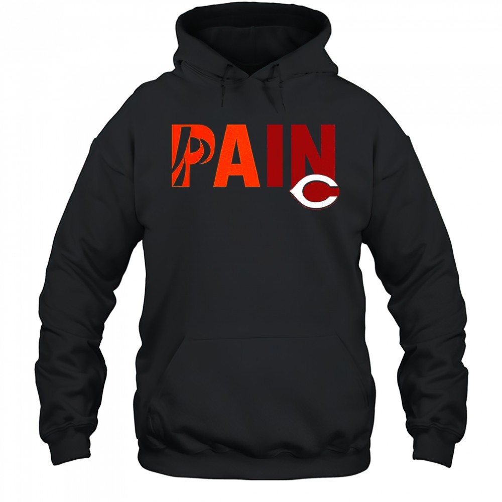 Pain Cincinnati Reds x Chicago Bears shirt