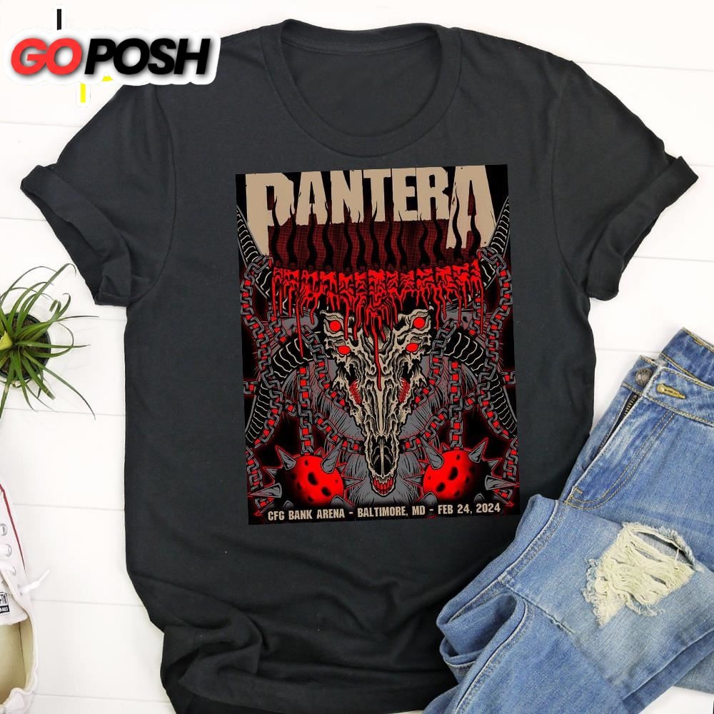 Pantera Baltimore February 24, 2025 Unisex T-Shirt