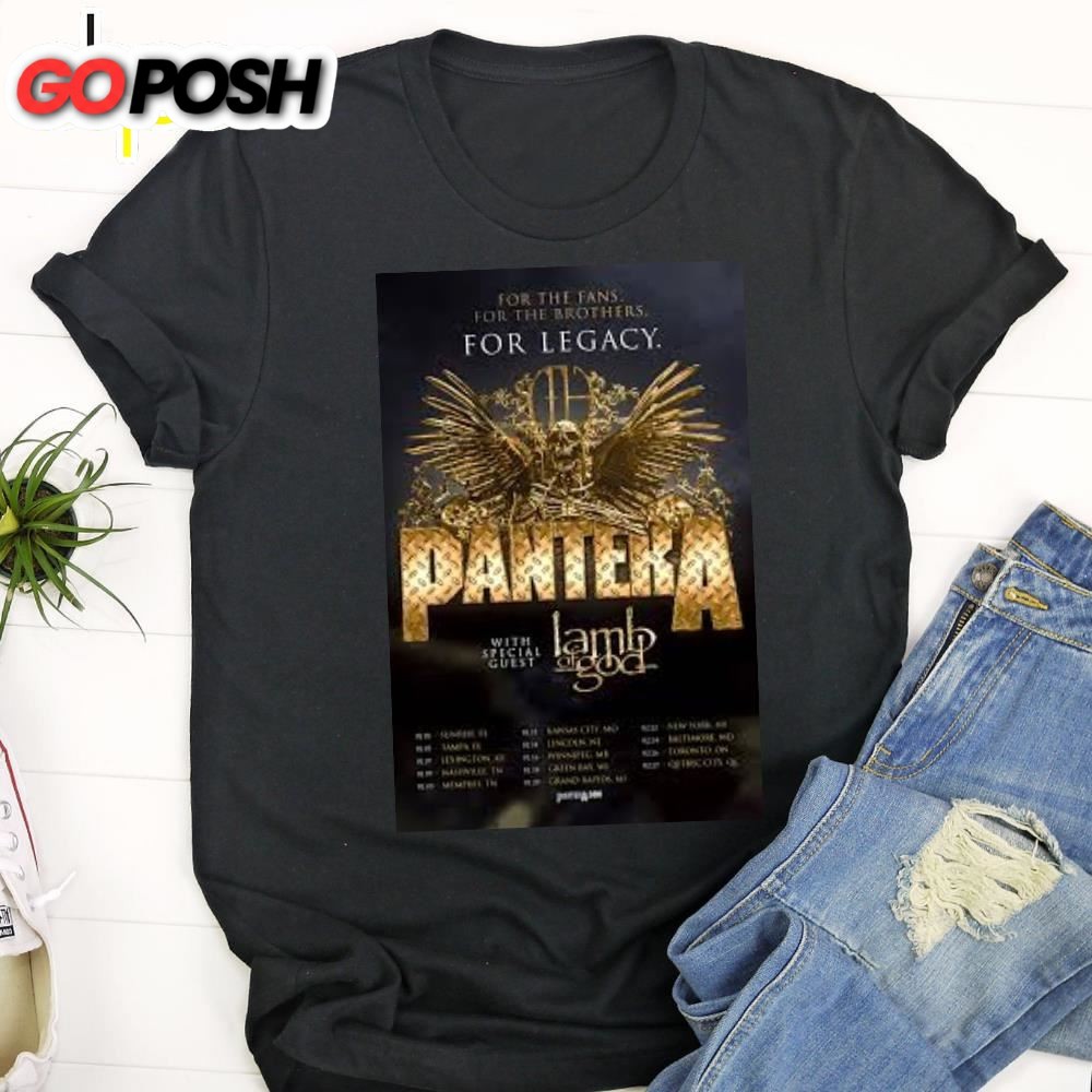 Pantera For The Legacy 2025 North American Tour Poster Print