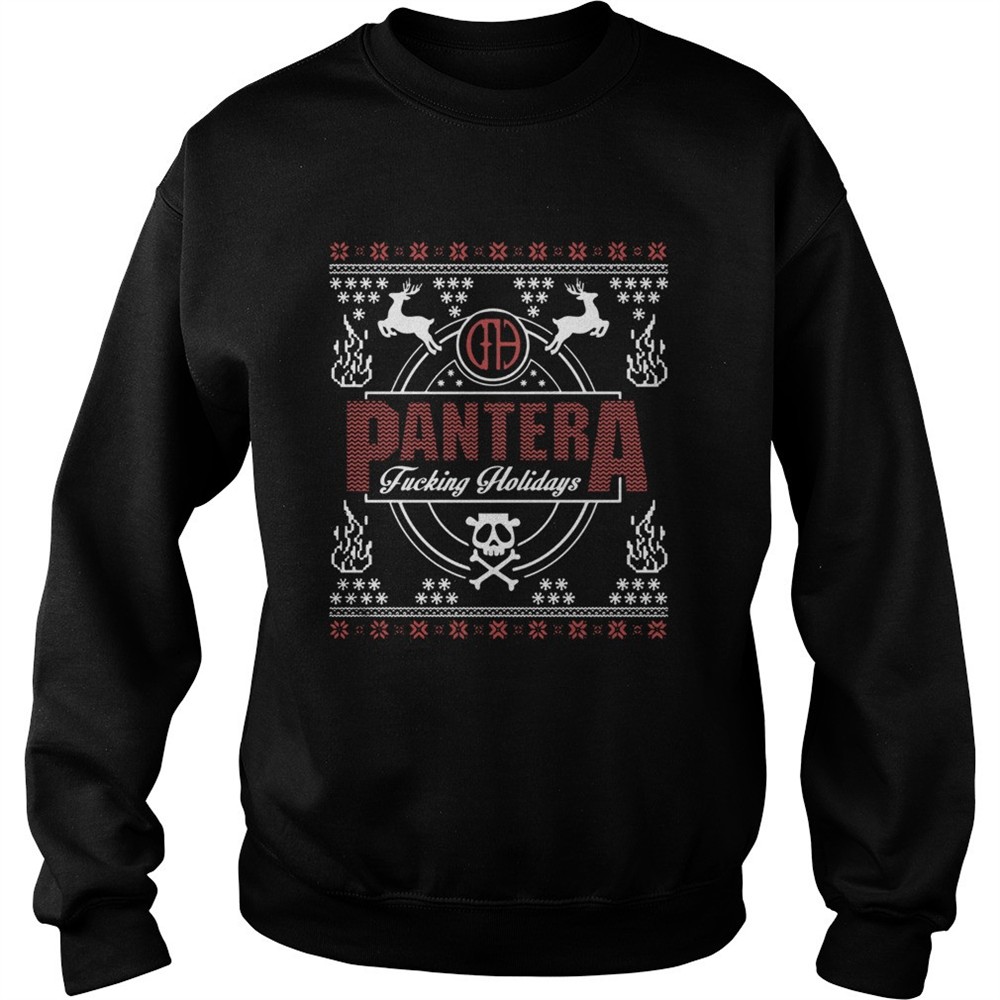 Pantera Fucking Holidays Christmas shirt