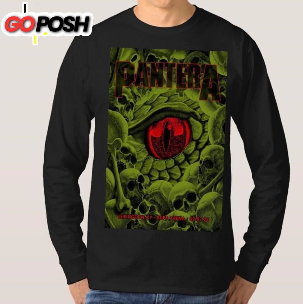 Pantera Lexington, Ky Rupp Arena 02.07.24 Poster Shirt