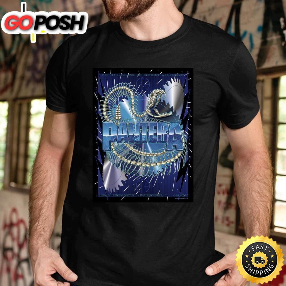 Pantera Noblesville July 29 Tour 2025 T-Shirt