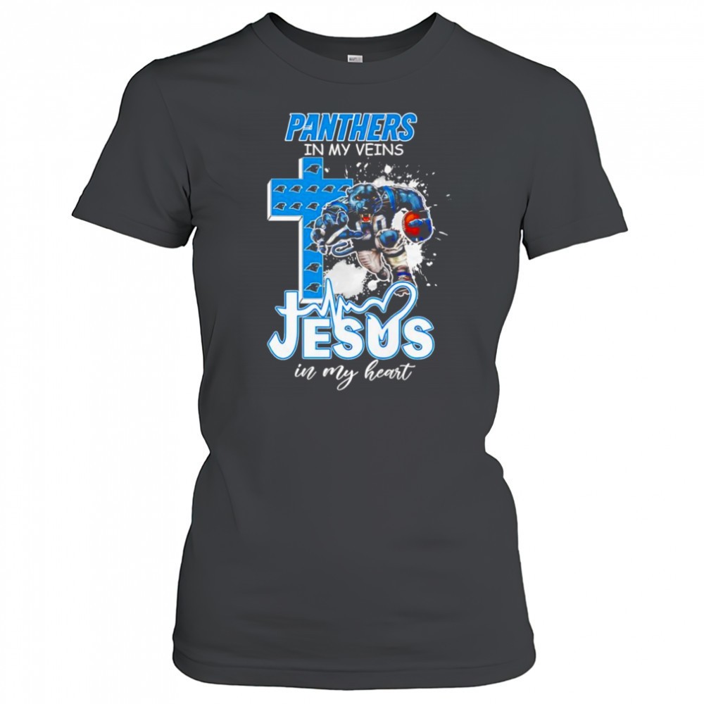 panthers-in-my-veins-jesus-in-my-heart-mascot-shirt-o00zc47b Panthers in my veins Jesus in my heart mascot shirt