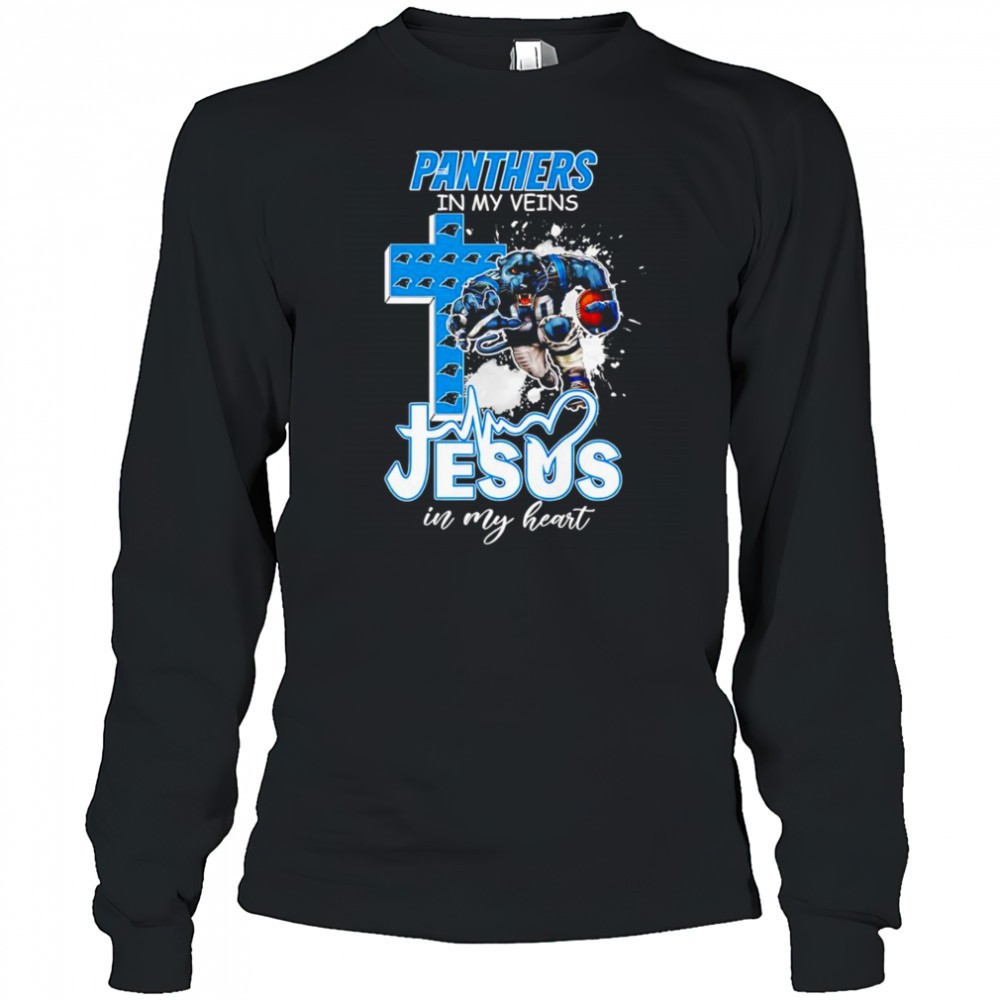 panthers-in-my-veins-jesus-in-my-heart-mascot-shirt-o00zc47b Panthers in my veins Jesus in my heart mascot shirt