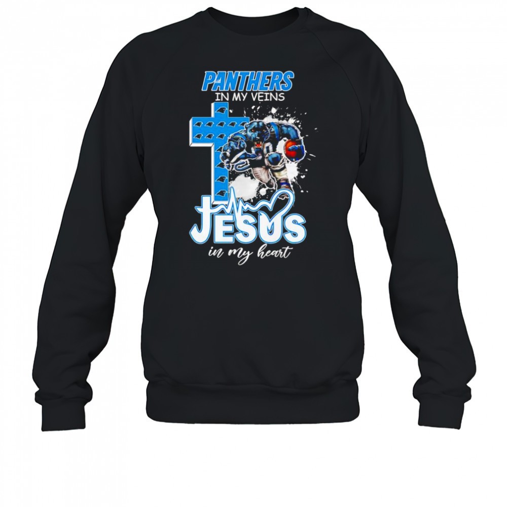 panthers-in-my-veins-jesus-in-my-heart-mascot-shirt-o00zc47b Panthers in my veins Jesus in my heart mascot shirt