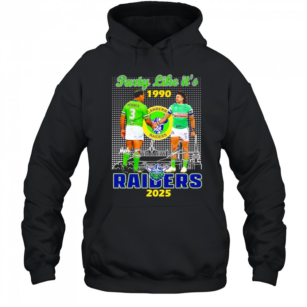 Party like its 1990 Canberra Raiders 2025 shirt